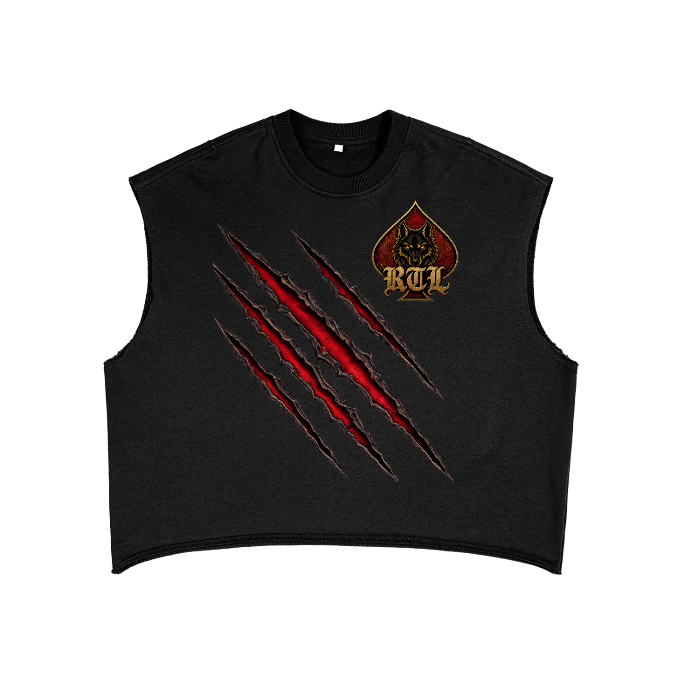 French Terry Boxy Tank Top