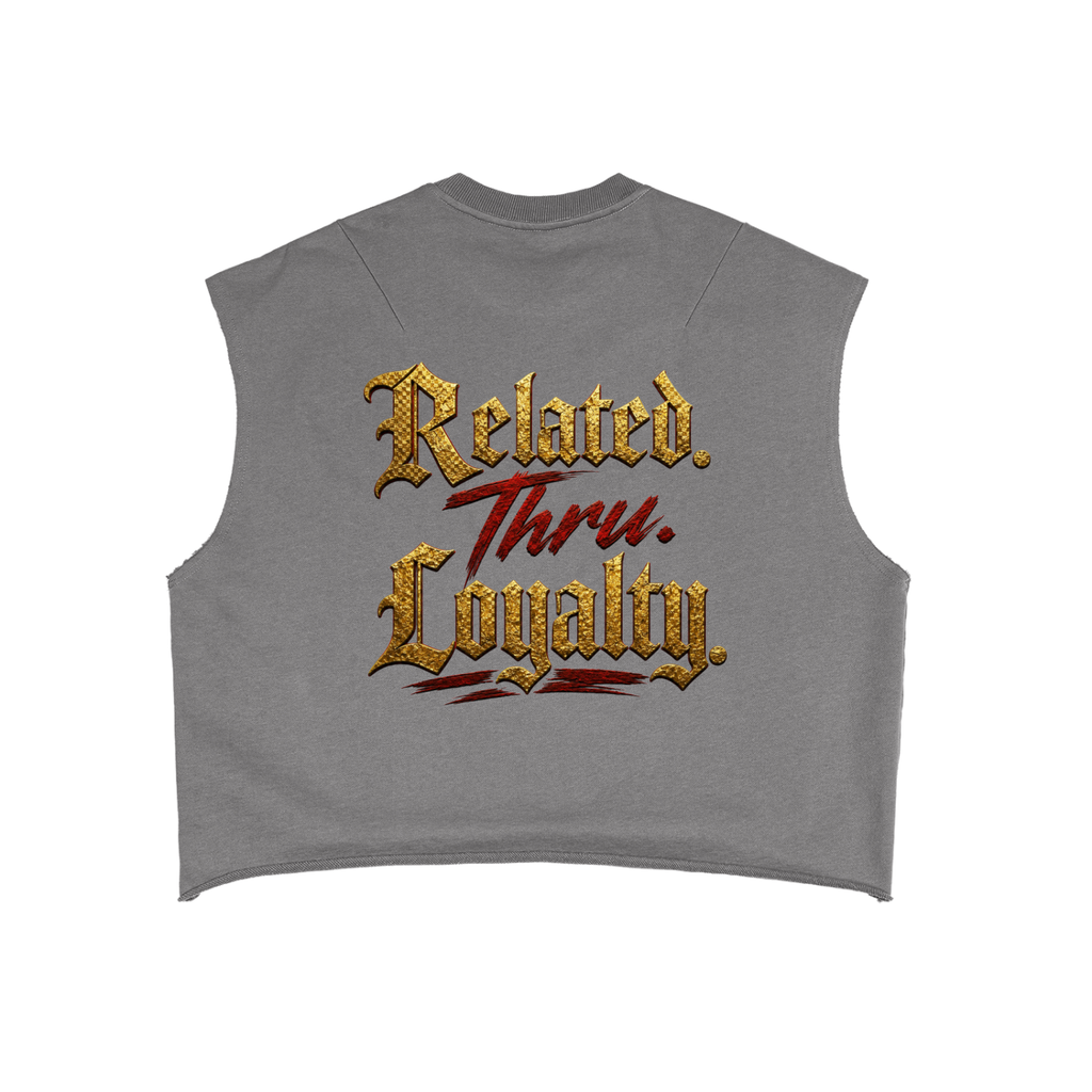 French Terry Boxy Tank Top