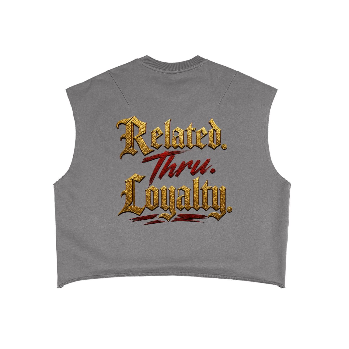 French Terry Boxy Tank Top