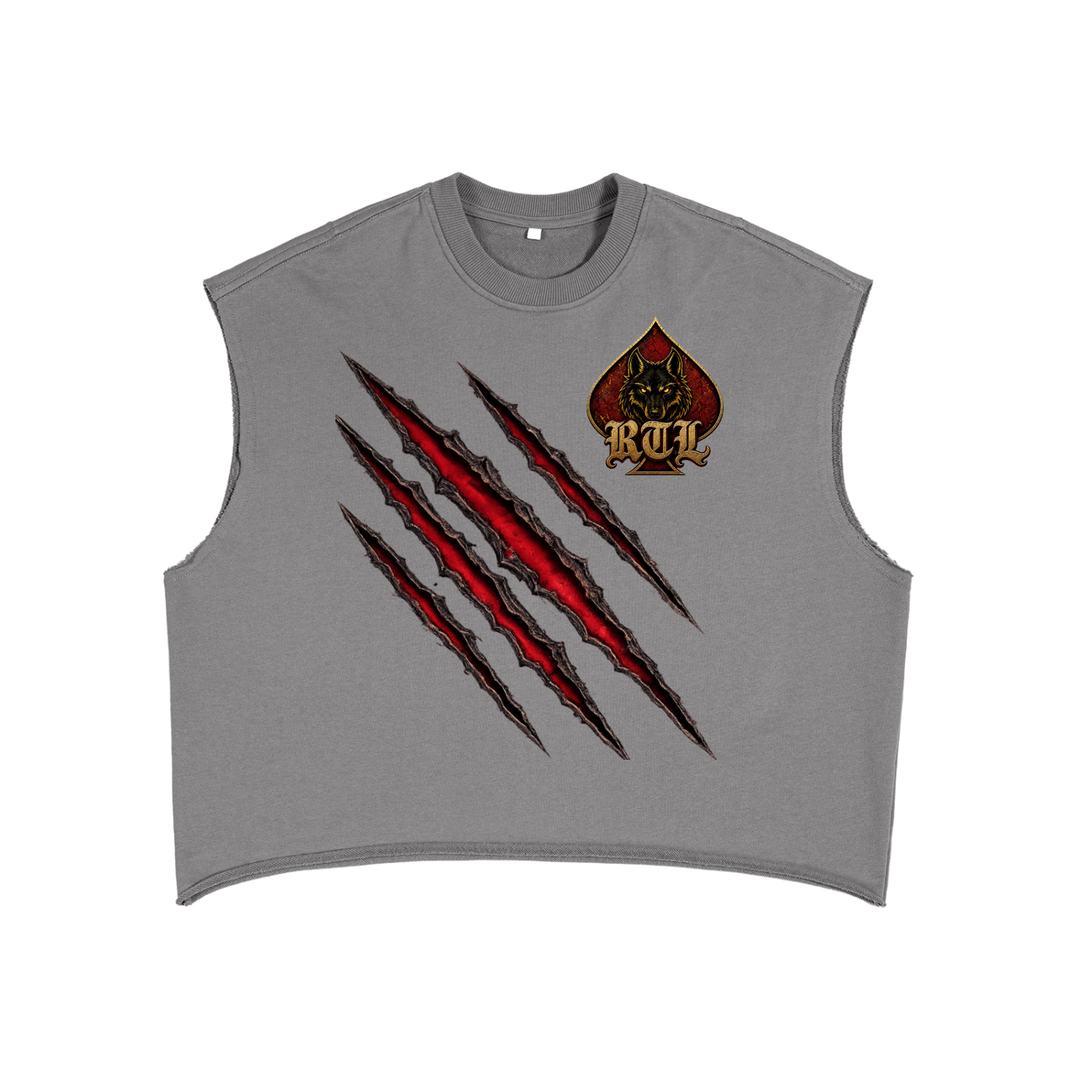 French Terry Boxy Tank Top